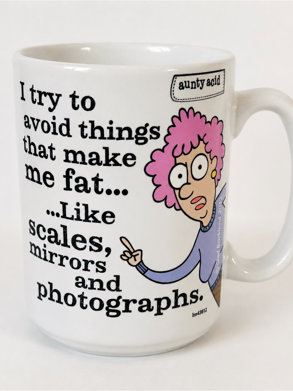 Aunty Acid Funny Quote Coffee Mug 15 oz